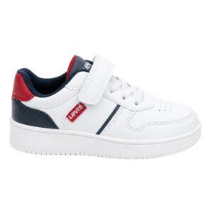 Deportivo blanco de velcro con gomas de LEVIS