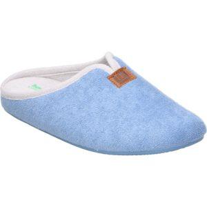 Zapatilla sin talón de toalla con plantilla de descanso