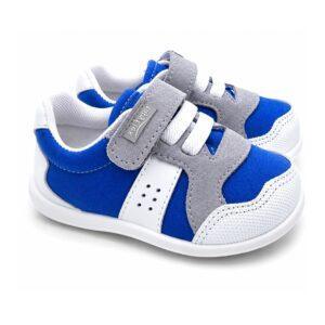 Zapatilla respetuosa con velcro y cordones elasticos ZapyFlex