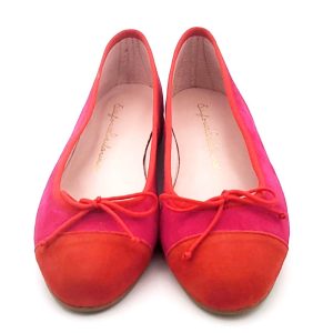 Parisina o bailarina en ante bicolor