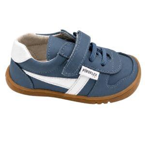 Piruflex respetuosa zapatilla en napa piel con cierre de velcro