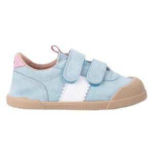 Zapatillas Respetuosas Con Velcro En Piel Ante Igor