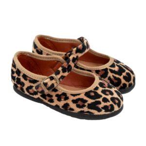 Merceditas Respetuosa Estampado de Leopardo