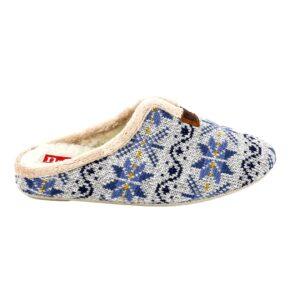 Zapatilla casa abierta mujer tipo nordica