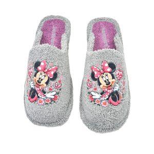Zapatilla de casa cerrada de toalla con adorno de Mickey Mouse