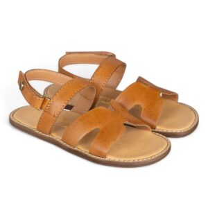 Sandalia de piel BAREFOOT en piel flexible
